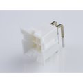 Molex Rectangular Power Connector, 4 Contact(S), Male, Solder Terminal, Receptacle 15246043